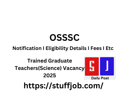 Odisha TGT Recruitment 2025