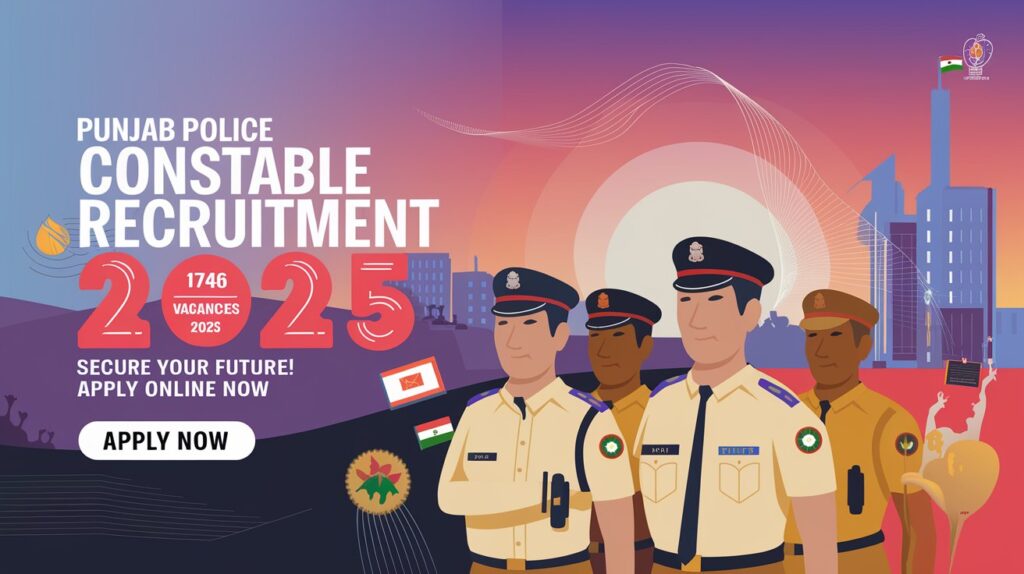 Punjab Police Constable Recruitment 2025