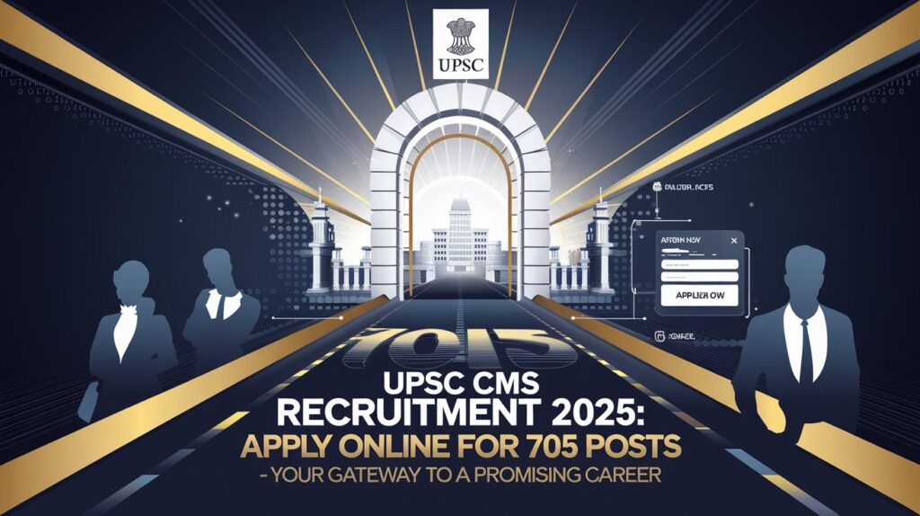 UPSC CMS Recruitment 2025