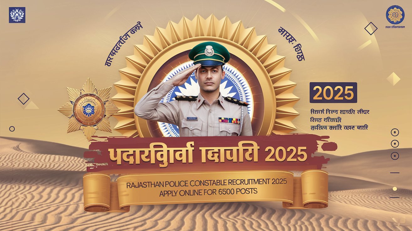 Rajasthan Police Constable Recruitment 2025 