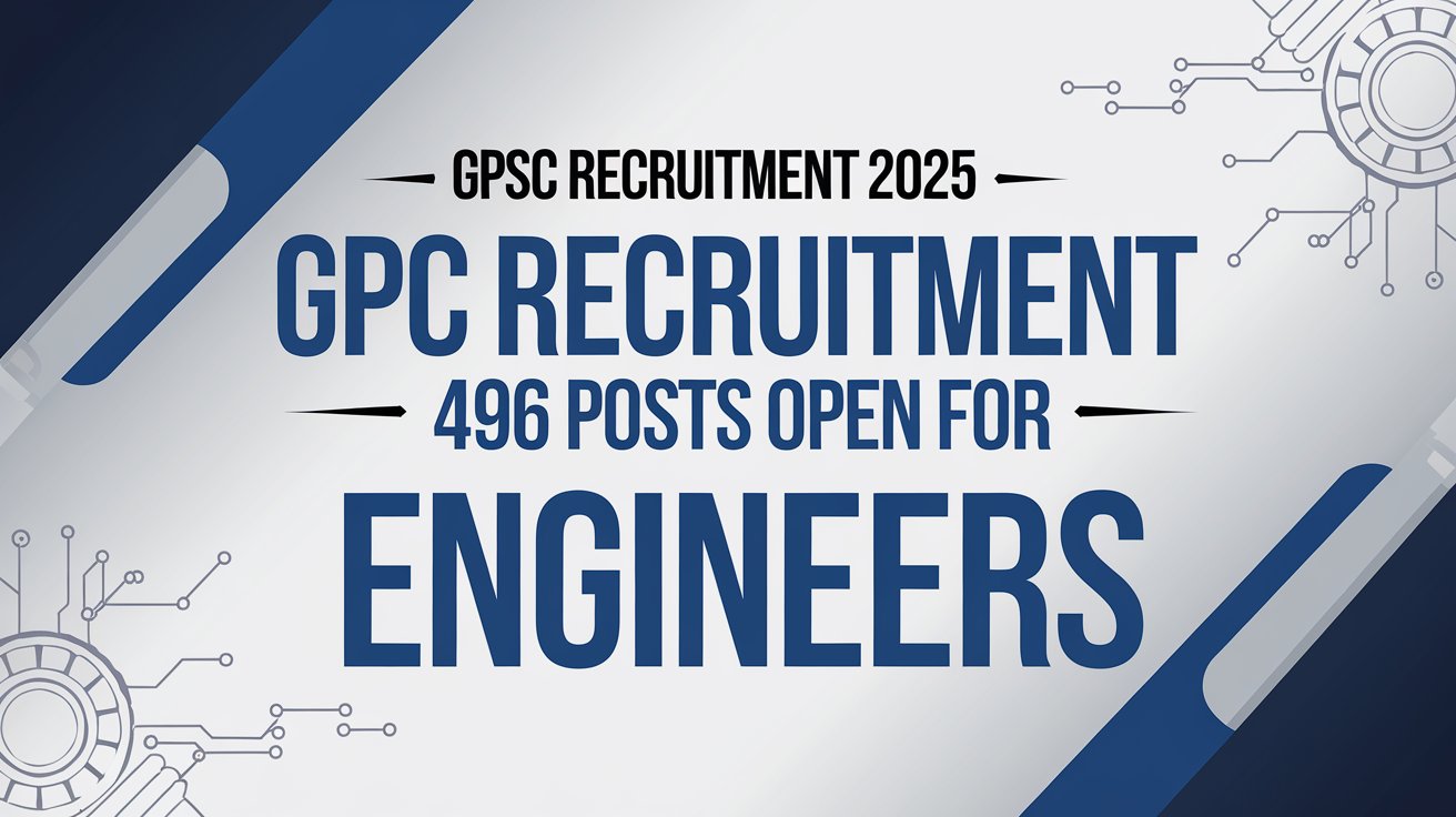 GPSC recruitment 2025